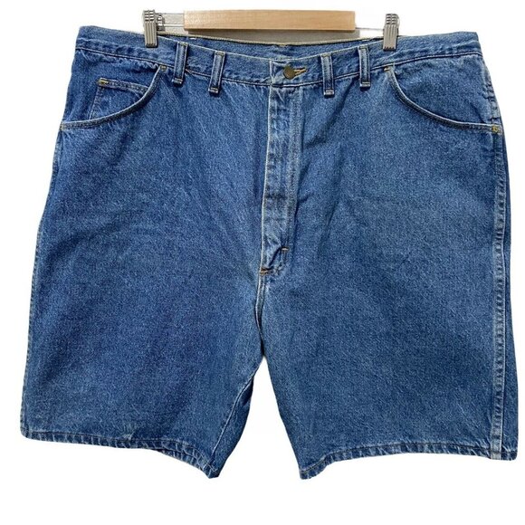 Wrangler 42 X 8 Jean Shorts Dead Stock New With Tags Made in USA - Picture 2 of 8